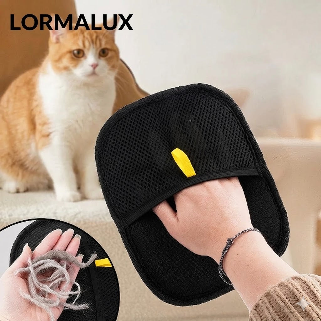 Lormalux™ GlossyPad - Pad Ergonomico Rimuovi Peli e Statica