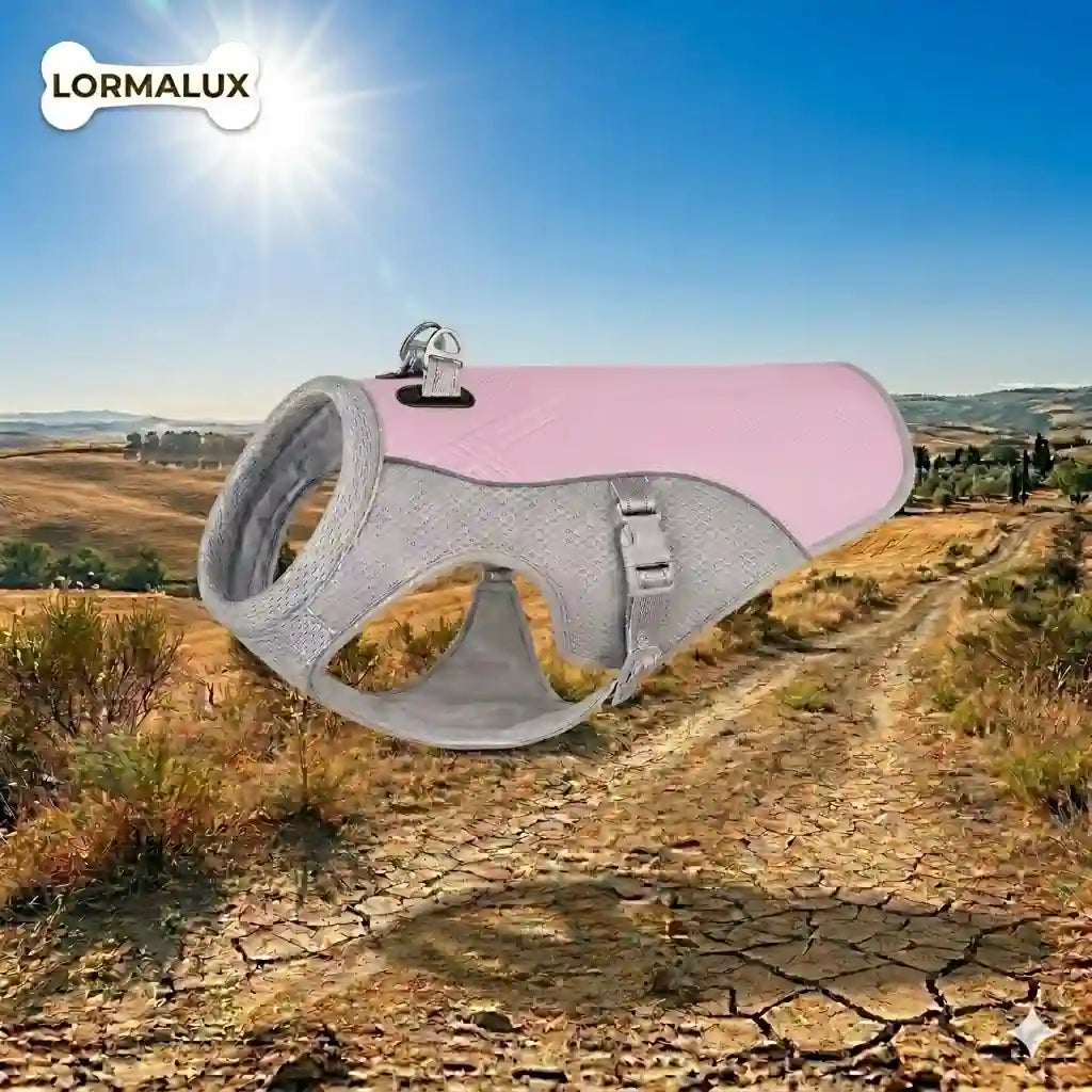 AeroFrost Lormalux™-Gilet a Rifrazione UV con Tecnologia di Raffreddamento a 3 Strati