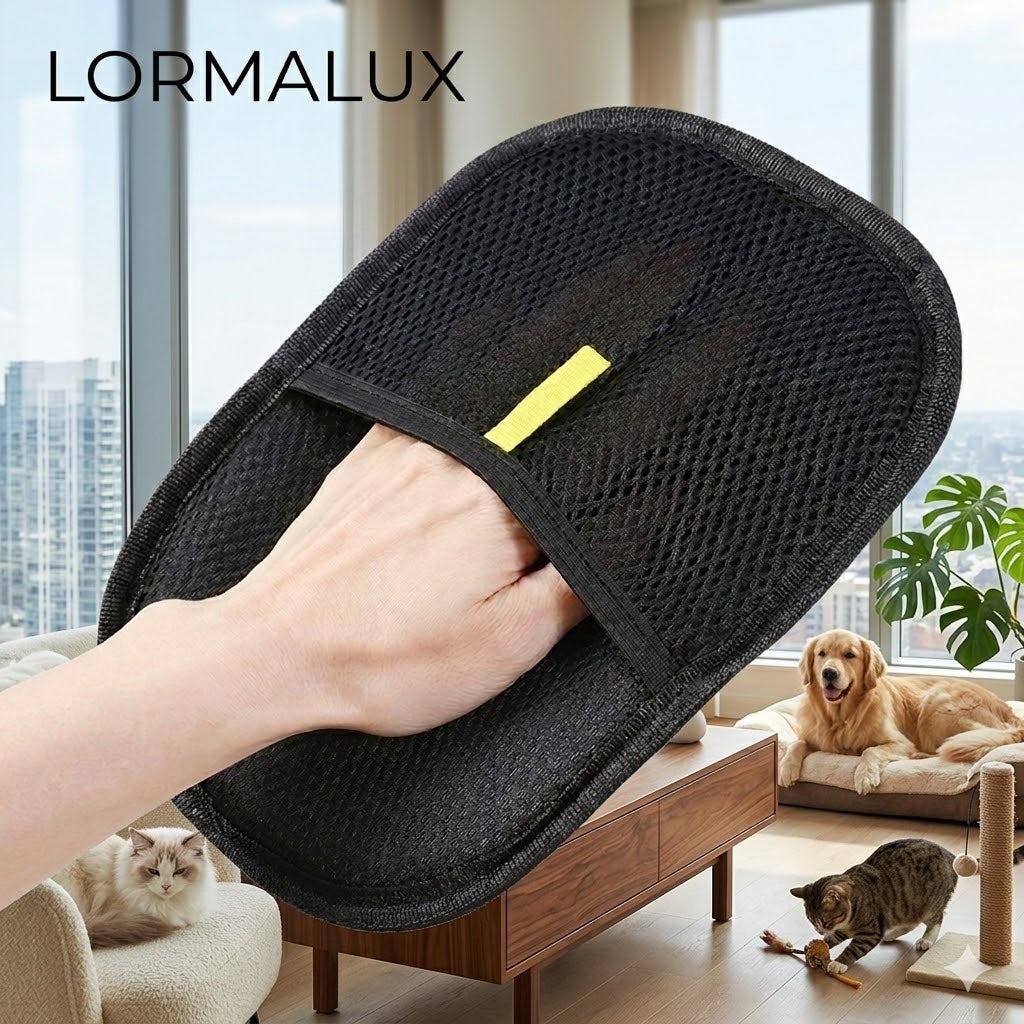 Lormalux™ GlossyPad - Pad Ergonomico Rimuovi Peli e Statica